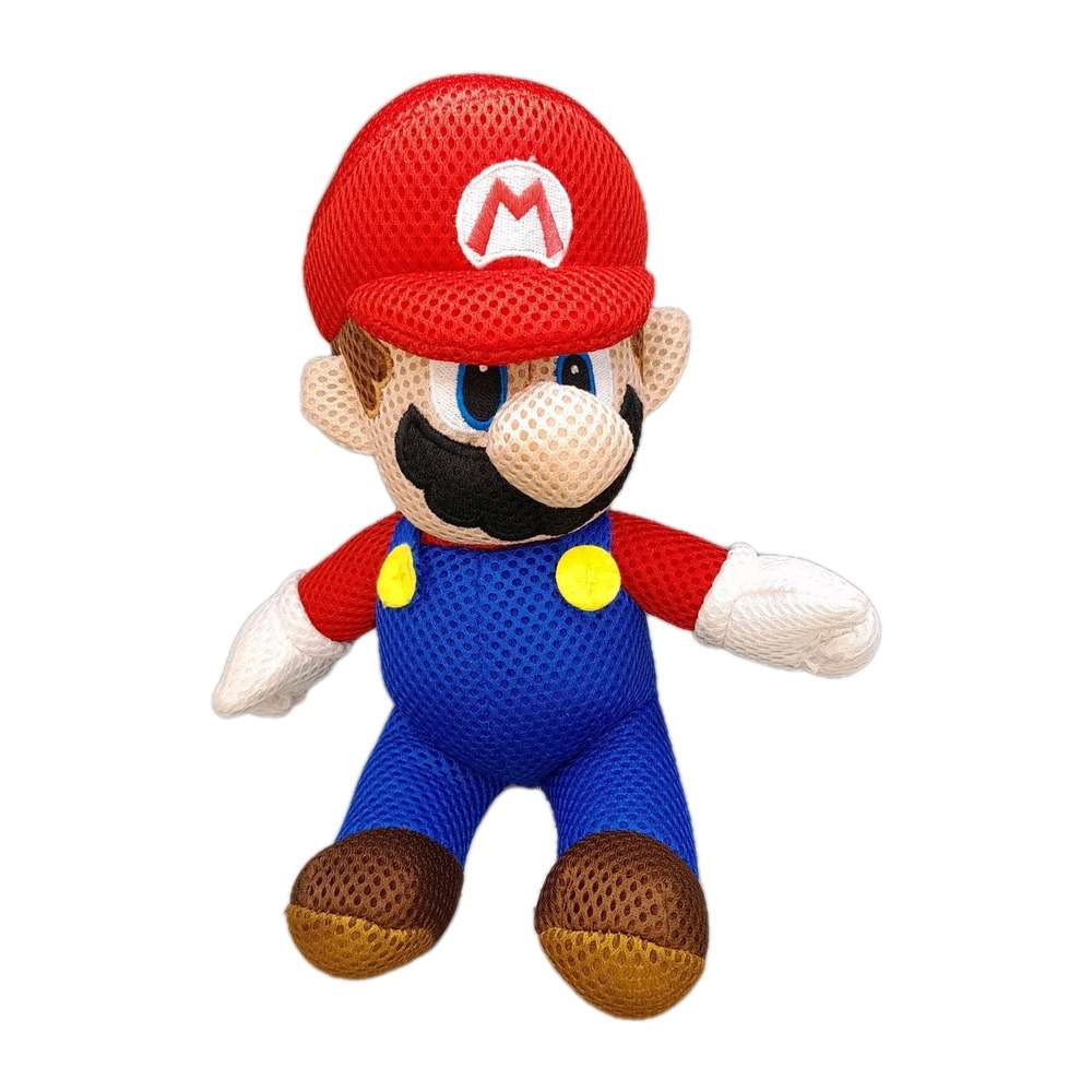Super Mario Scrubby Plush 11 in Official Nintendo 2019 Stuffed Doll Red Hat